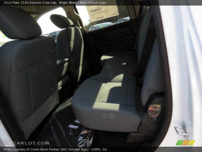 Bright White / Black/Diesel Gray 2014 Ram 1500 Express Crew Cab