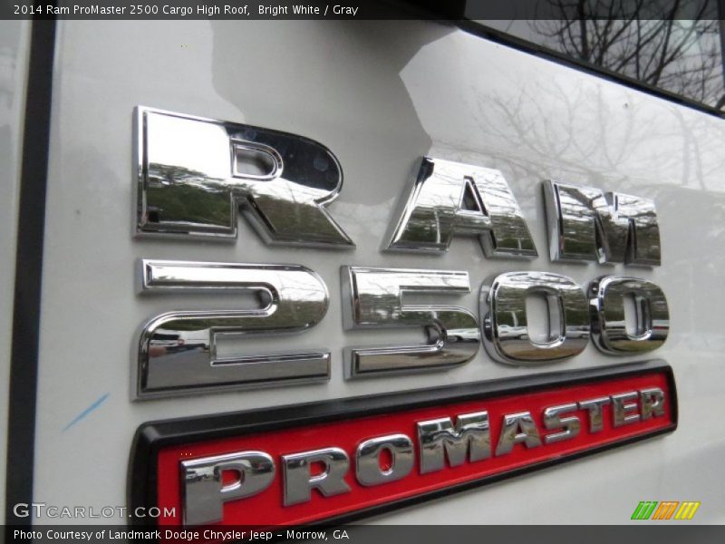  2014 ProMaster 2500 Cargo High Roof Logo