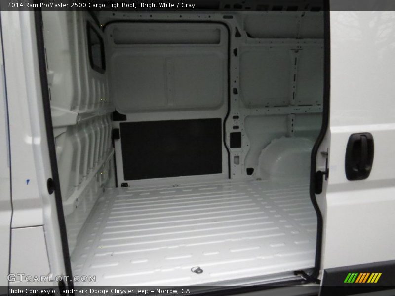 Bright White / Gray 2014 Ram ProMaster 2500 Cargo High Roof