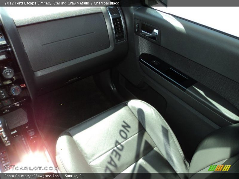 Sterling Gray Metallic / Charcoal Black 2012 Ford Escape Limited