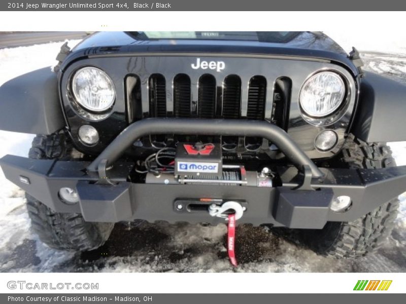 Black / Black 2014 Jeep Wrangler Unlimited Sport 4x4