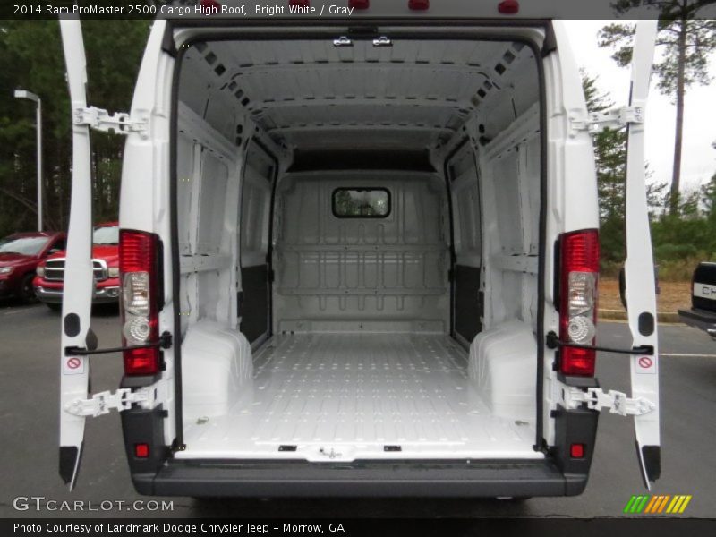  2014 ProMaster 2500 Cargo High Roof Trunk