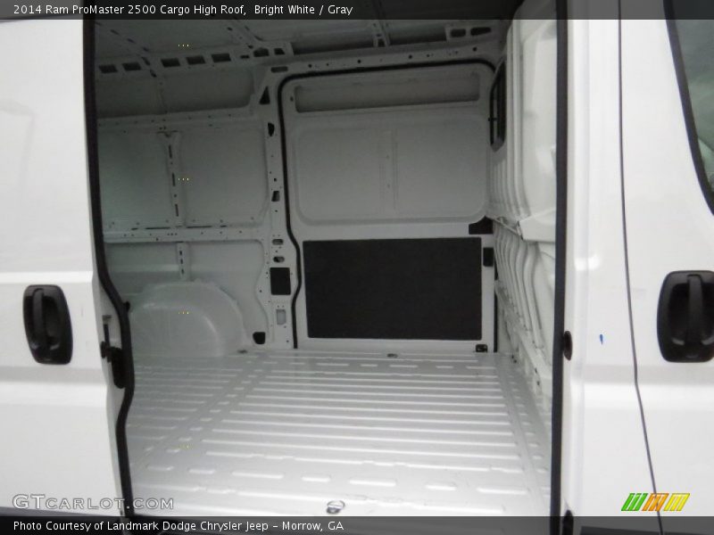 Bright White / Gray 2014 Ram ProMaster 2500 Cargo High Roof
