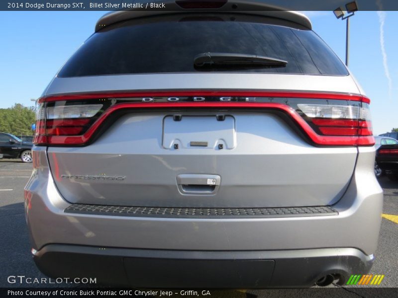 Billet Silver Metallic / Black 2014 Dodge Durango SXT