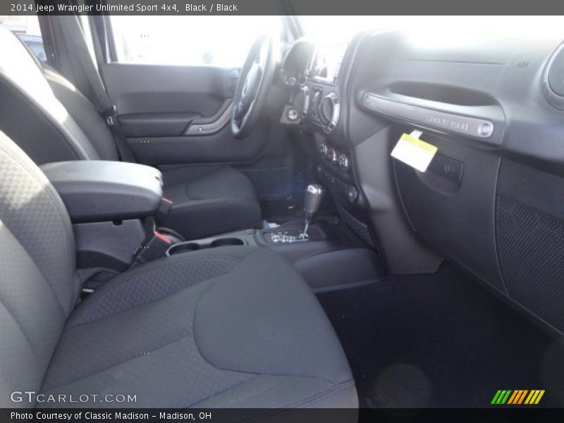 Black / Black 2014 Jeep Wrangler Unlimited Sport 4x4