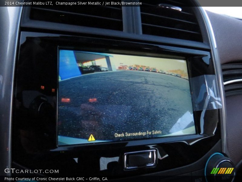 Champagne Silver Metallic / Jet Black/Brownstone 2014 Chevrolet Malibu LTZ