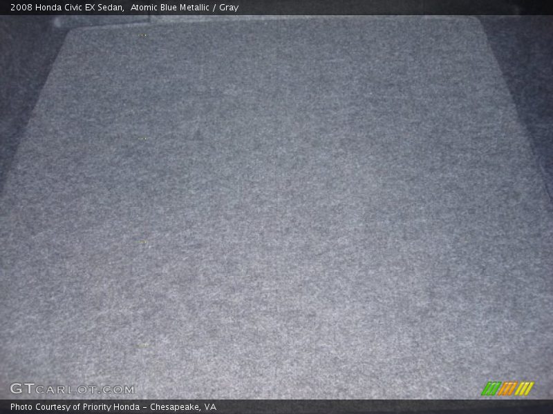 Atomic Blue Metallic / Gray 2008 Honda Civic EX Sedan