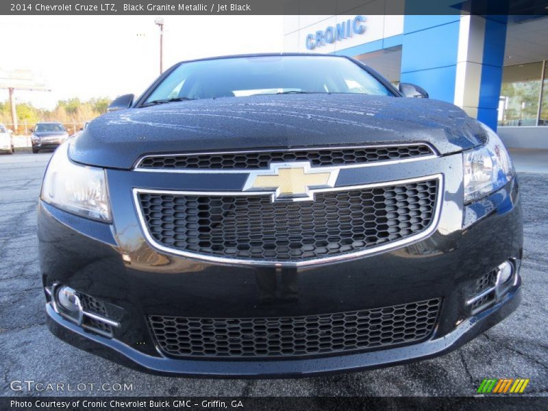 Black Granite Metallic / Jet Black 2014 Chevrolet Cruze LTZ