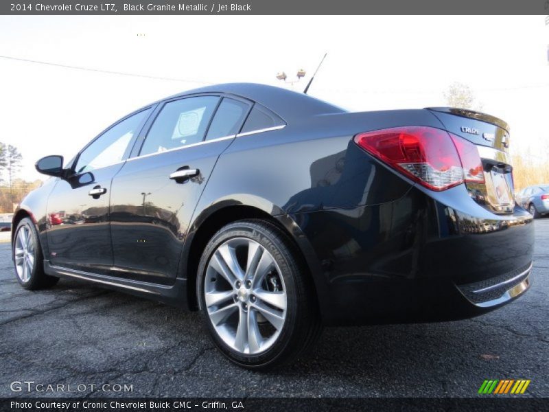 Black Granite Metallic / Jet Black 2014 Chevrolet Cruze LTZ