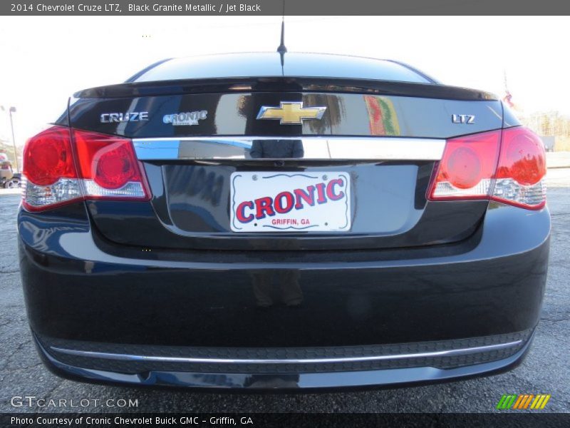 Black Granite Metallic / Jet Black 2014 Chevrolet Cruze LTZ
