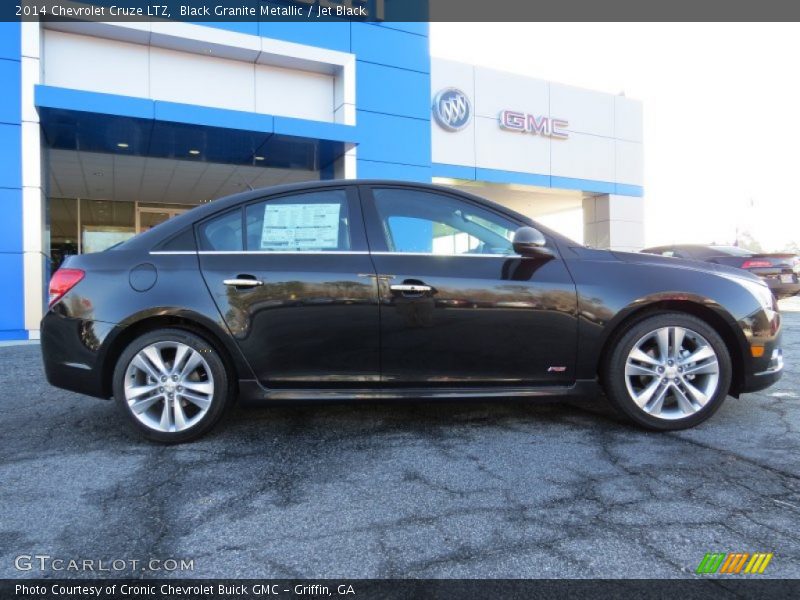 Black Granite Metallic / Jet Black 2014 Chevrolet Cruze LTZ