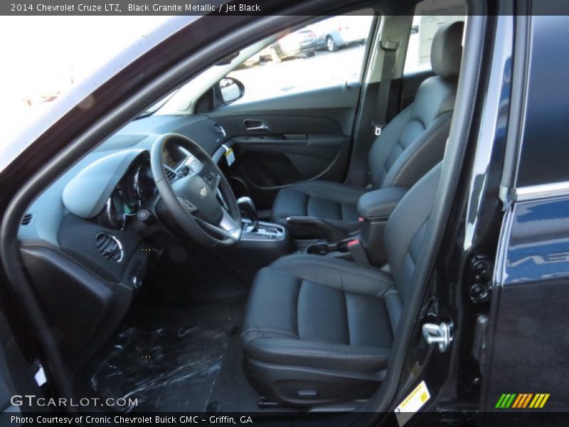 Black Granite Metallic / Jet Black 2014 Chevrolet Cruze LTZ