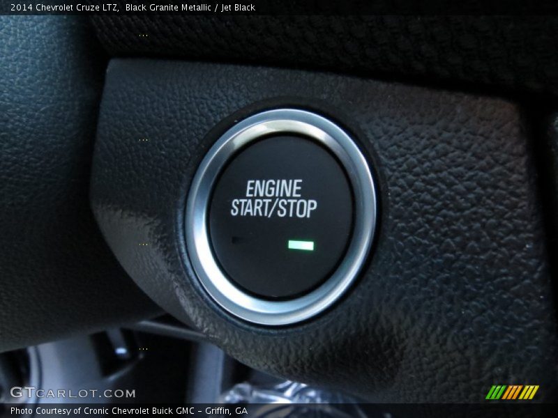 Black Granite Metallic / Jet Black 2014 Chevrolet Cruze LTZ