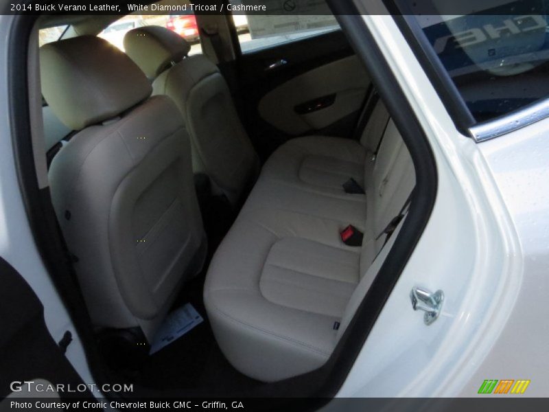 White Diamond Tricoat / Cashmere 2014 Buick Verano Leather