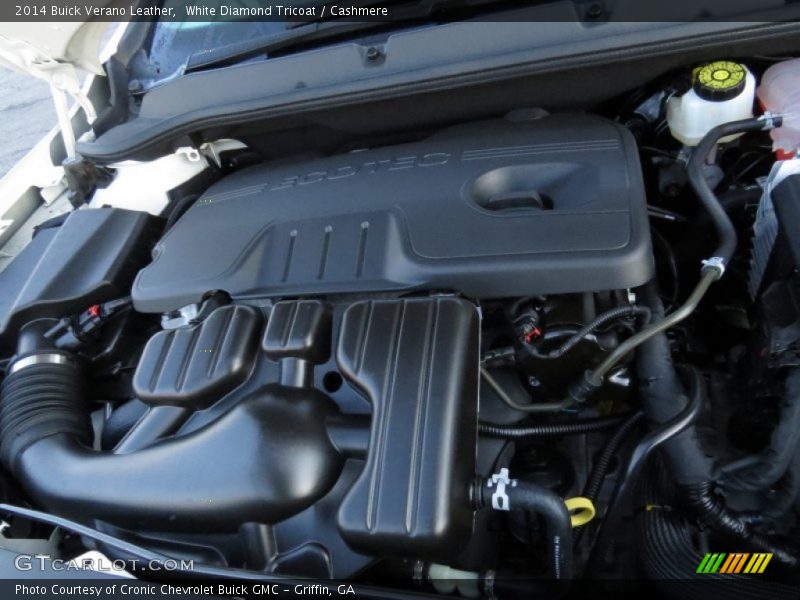 White Diamond Tricoat / Cashmere 2014 Buick Verano Leather