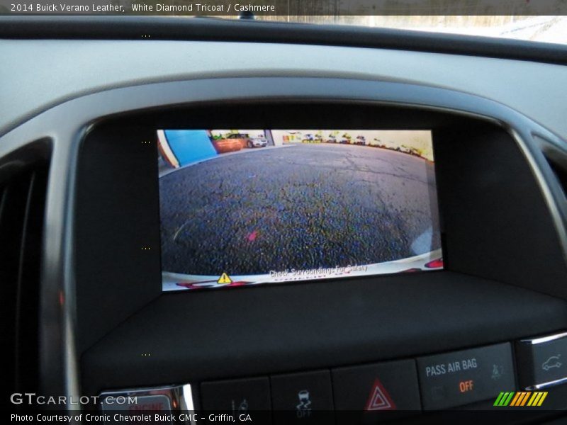 White Diamond Tricoat / Cashmere 2014 Buick Verano Leather