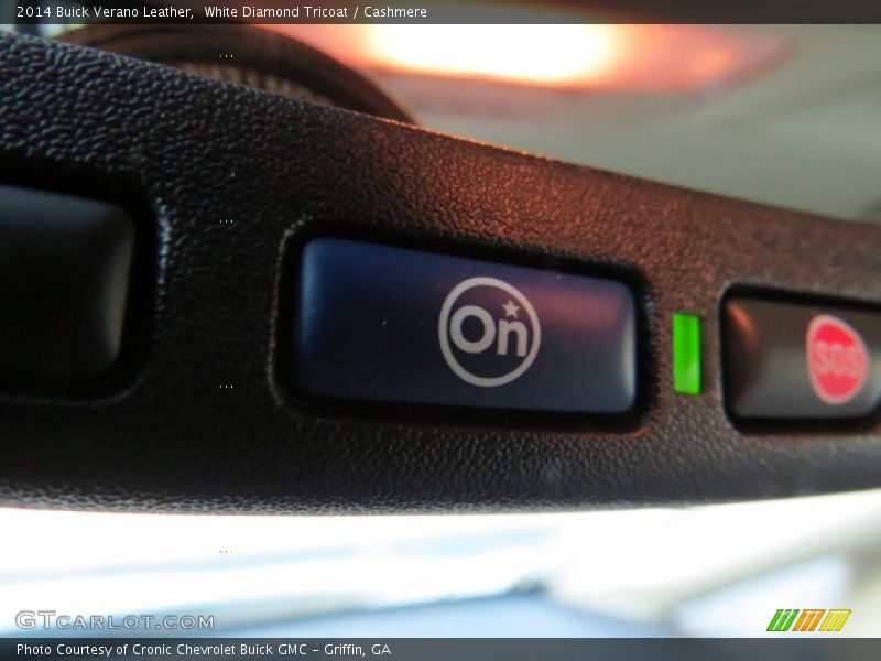 White Diamond Tricoat / Cashmere 2014 Buick Verano Leather