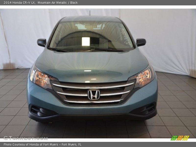 Mountain Air Metallic / Black 2014 Honda CR-V LX