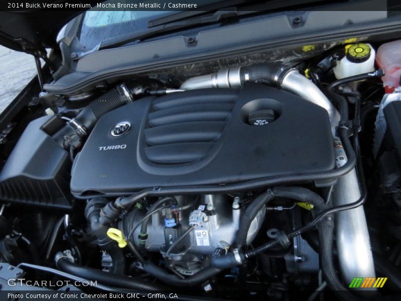  2014 Verano Premium Engine - 2.0 Liter DI Turbocharged DOHC 16-Valve VVT ECOTEC 4 Cylinder