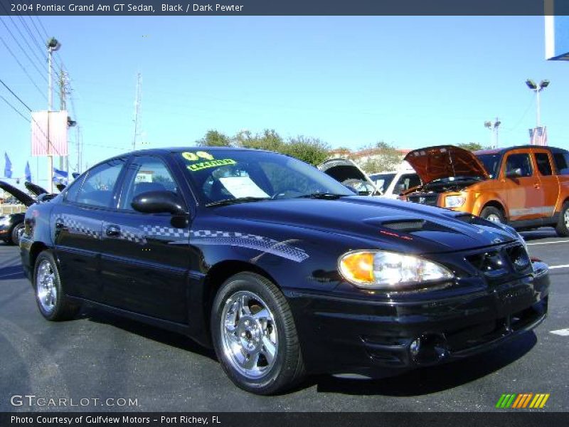 Black / Dark Pewter 2004 Pontiac Grand Am GT Sedan