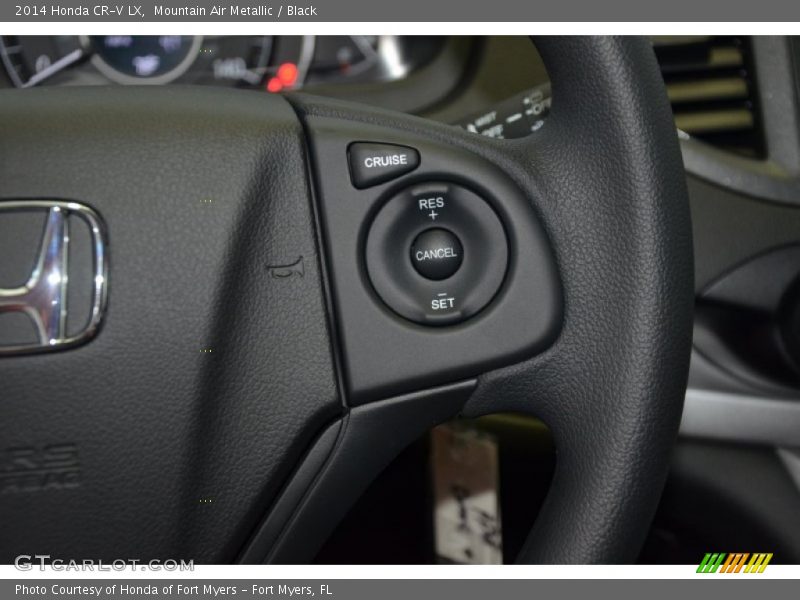 Mountain Air Metallic / Black 2014 Honda CR-V LX