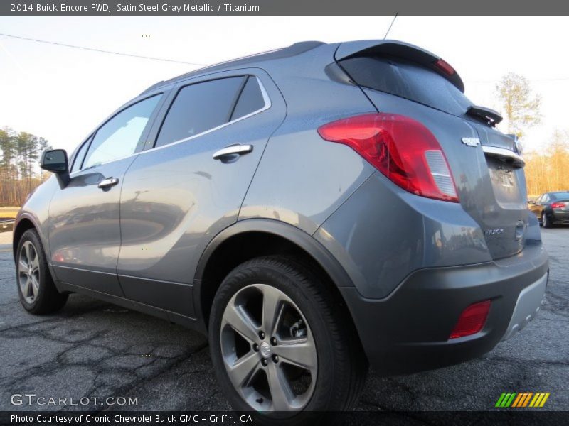 Satin Steel Gray Metallic / Titanium 2014 Buick Encore FWD