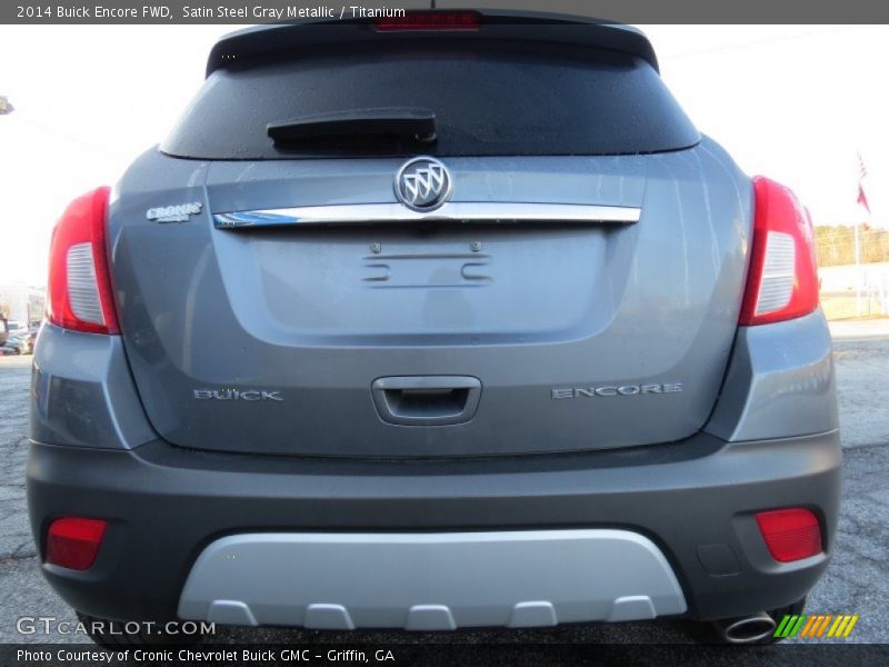 Satin Steel Gray Metallic / Titanium 2014 Buick Encore FWD