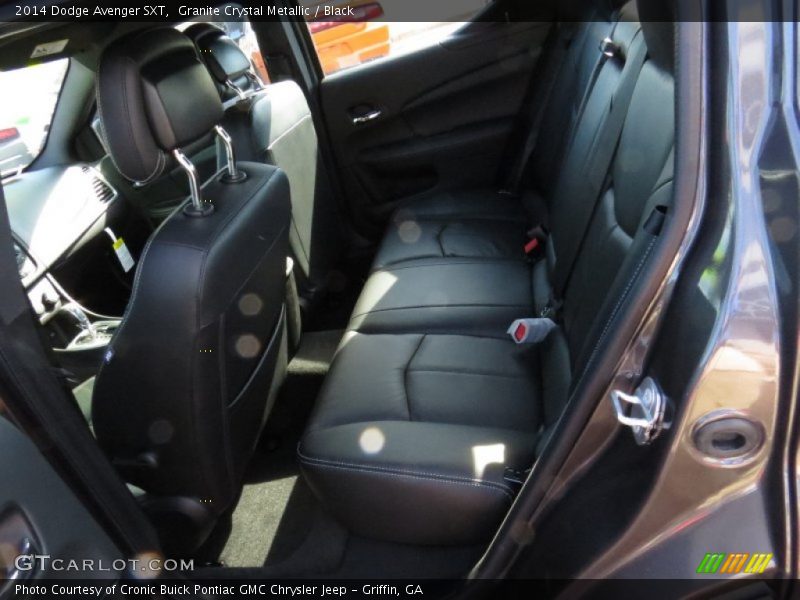 Granite Crystal Metallic / Black 2014 Dodge Avenger SXT