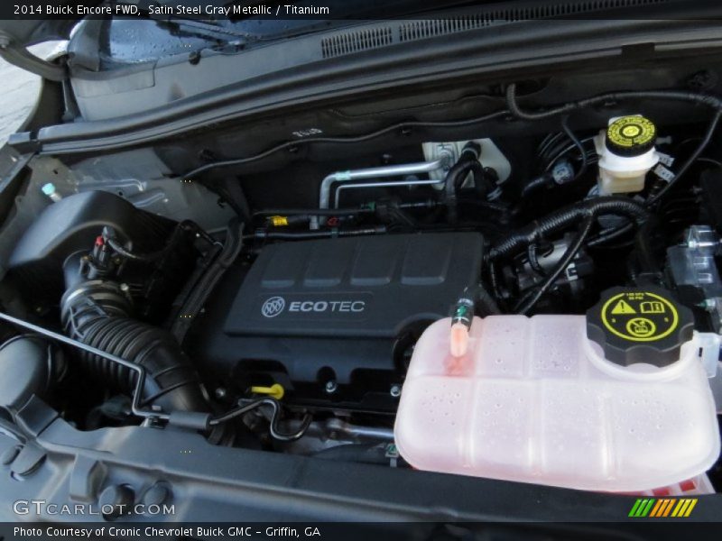 2014 Encore FWD Engine - 1.4 Liter Turbocharged DOHC 16-Valve VVT ECOTEC 4 Cylinder