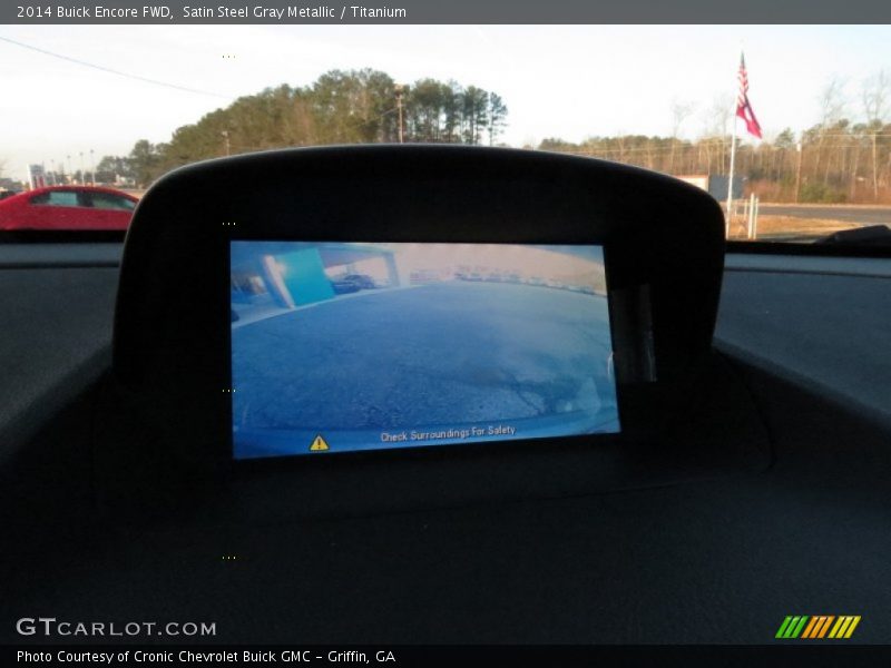 Satin Steel Gray Metallic / Titanium 2014 Buick Encore FWD