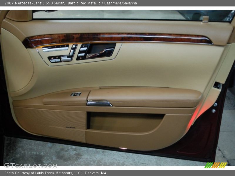 Door Panel of 2007 S 550 Sedan