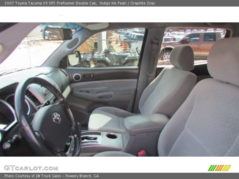Indigo Ink Pearl / Graphite Gray 2007 Toyota Tacoma V6 SR5 PreRunner Double Cab