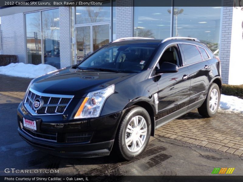 Black Raven / Ebony/Ebony 2012 Cadillac SRX Luxury