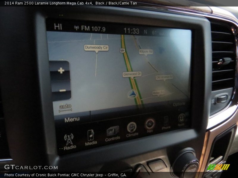Navigation of 2014 2500 Laramie Longhorn Mega Cab 4x4