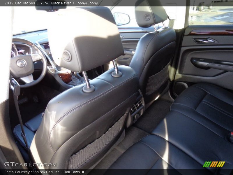 Black Raven / Ebony/Ebony 2012 Cadillac SRX Luxury