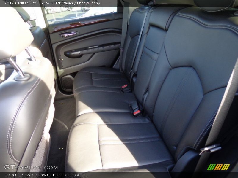 Black Raven / Ebony/Ebony 2012 Cadillac SRX Luxury