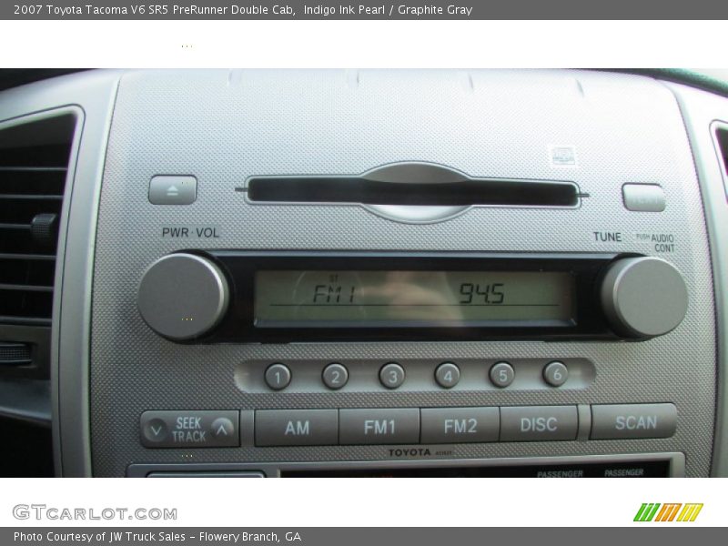 Indigo Ink Pearl / Graphite Gray 2007 Toyota Tacoma V6 SR5 PreRunner Double Cab