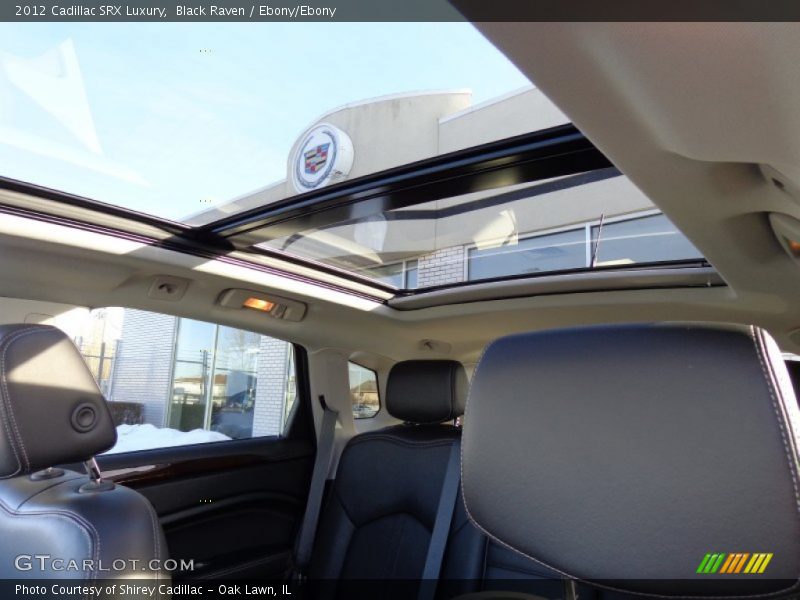 Black Raven / Ebony/Ebony 2012 Cadillac SRX Luxury