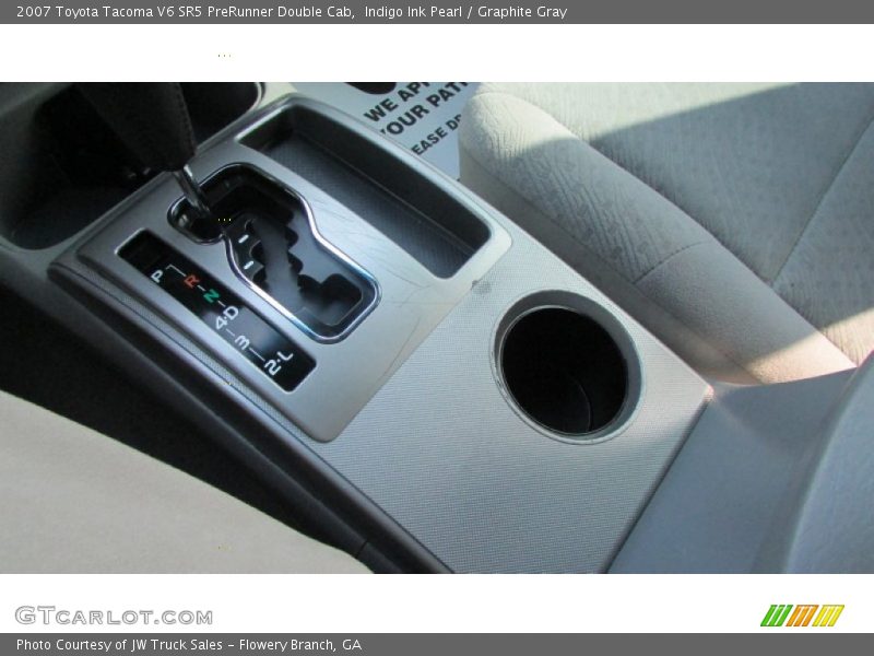 Indigo Ink Pearl / Graphite Gray 2007 Toyota Tacoma V6 SR5 PreRunner Double Cab