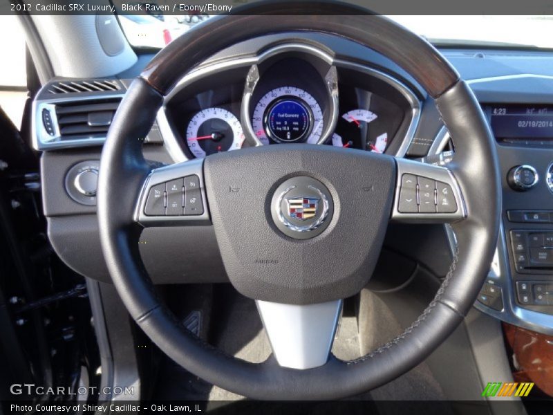 Black Raven / Ebony/Ebony 2012 Cadillac SRX Luxury
