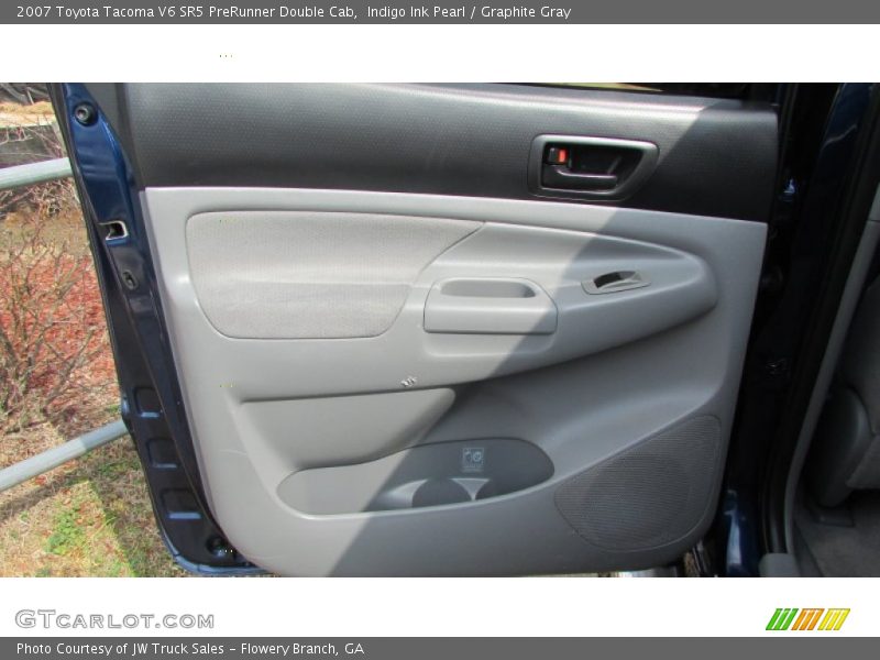 Indigo Ink Pearl / Graphite Gray 2007 Toyota Tacoma V6 SR5 PreRunner Double Cab