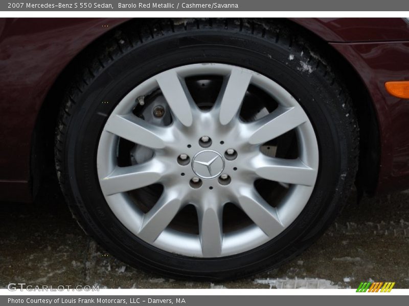  2007 S 550 Sedan Wheel