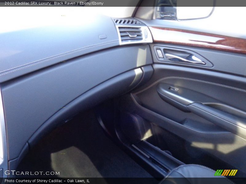 Black Raven / Ebony/Ebony 2012 Cadillac SRX Luxury