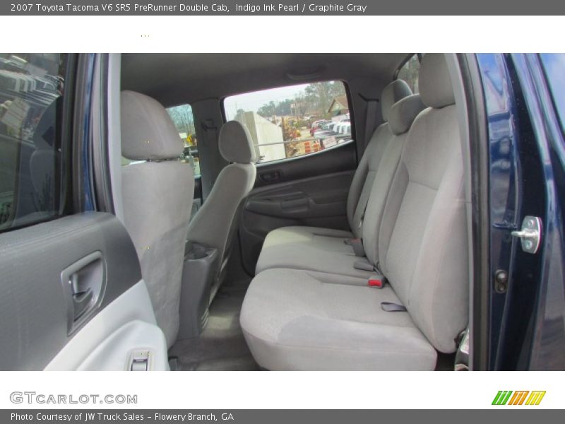 Indigo Ink Pearl / Graphite Gray 2007 Toyota Tacoma V6 SR5 PreRunner Double Cab