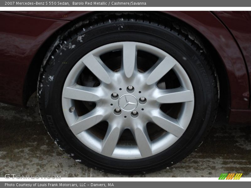  2007 S 550 Sedan Wheel