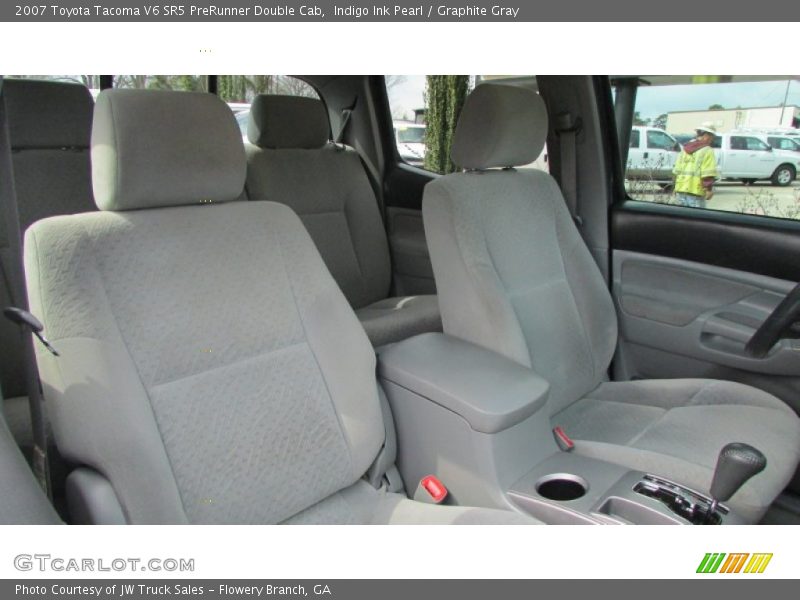 Indigo Ink Pearl / Graphite Gray 2007 Toyota Tacoma V6 SR5 PreRunner Double Cab