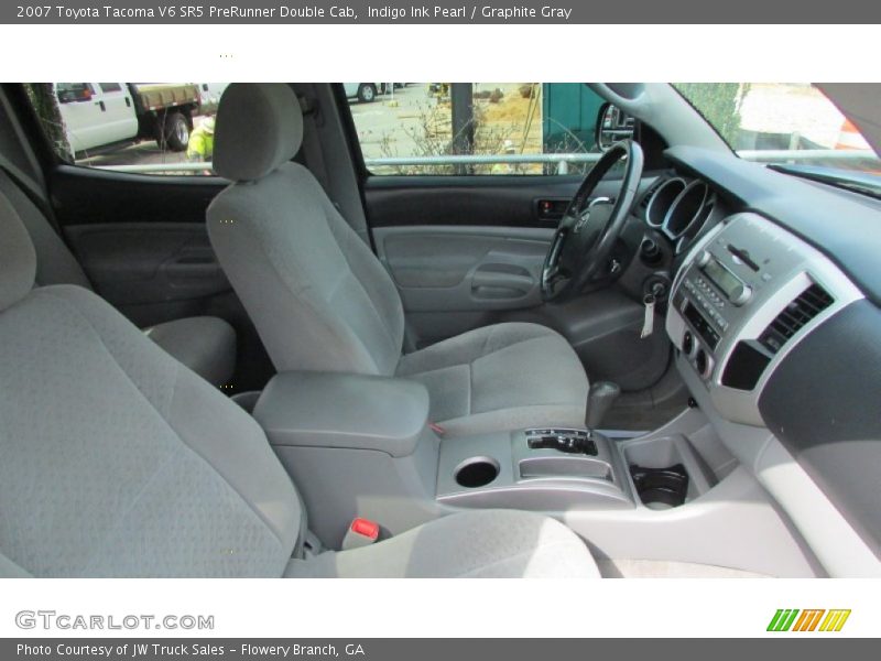 Indigo Ink Pearl / Graphite Gray 2007 Toyota Tacoma V6 SR5 PreRunner Double Cab