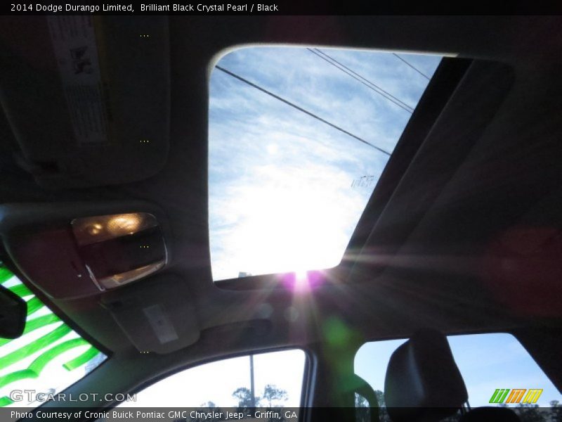 Brilliant Black Crystal Pearl / Black 2014 Dodge Durango Limited