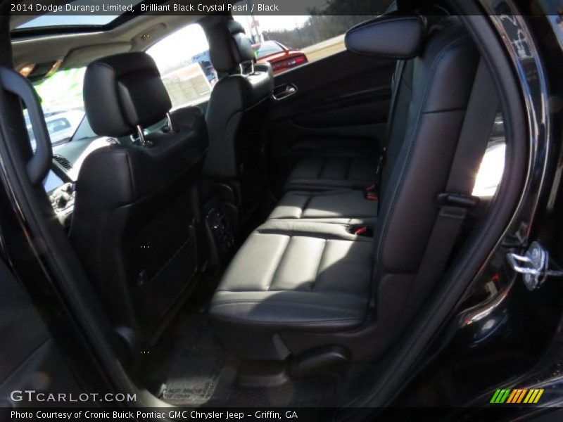 Brilliant Black Crystal Pearl / Black 2014 Dodge Durango Limited