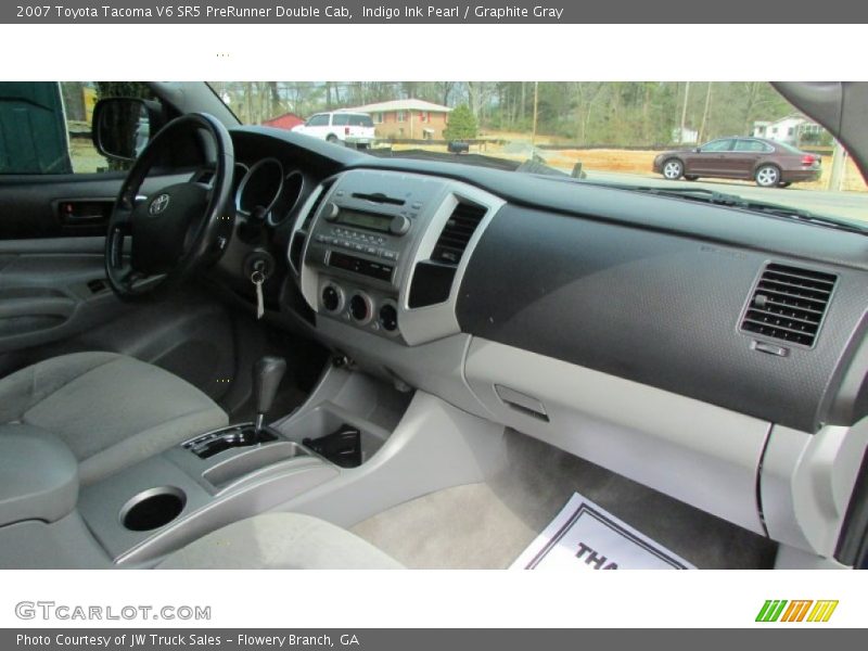 Indigo Ink Pearl / Graphite Gray 2007 Toyota Tacoma V6 SR5 PreRunner Double Cab